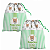 Kit Saco de Roupa Suja e Roupa Limpa com nome tema Urso 30x40 - Imagem 1