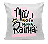 Almofada Presente Mãe Você é minha Rainha35x35 - Imagem 1
