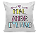 Almofada Presente Mãe Amor Eterno 35x35 - Imagem 1