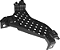Suporte Base Alojamento Farol Direito Audi Q3 2013 a 2020 - Imagem 3