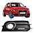 Grade Moldura Farol Milha Direito Audi A1 2011 á 2015 - Imagem 1