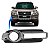 Grade Pajero Full Moldura Farol Milha Direito 2015 a 2020 - Imagem 1