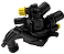 Valvula Termostatica Peugeot Citroen 308 408 C4 lounge 3008 208 Ds3 Ds4 Ds5 THP - Imagem 5