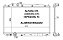 RADIADOR ÁGUA NEW CIVIC 2007 2008 2009 2010 2011 Aut Manual - Imagem 6