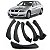 Kit Puxador Interno Porta 318i 320i 325i 330i 335i 2005 a 2012 E90 Cor Preto 6pcs - Imagem 1