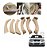 Kit Puxador Interno Porta 318i 320i 325i 2005 a 2012 E90 Cor Bege 6pcs - Imagem 1