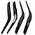 Kit Puxador Porta Bmw X1 2009 á 2015 Cor Carbono - Imagem 5