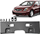 Suporte Placa Dianteira Sentra 2007 á 2012 - Imagem 1