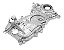 Tampa Corrente Lateral Motor Honda City Fit 1.5 16v 09 á 13 - Imagem 4