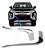 Kit Friso Cromado L200 Triton 2020 2021 2022 2023 Direito - Imagem 1