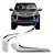 Kit Moldura Aplique Friso Cromado Parachoque L200 Triton 2020 a 2024 Esquerdo - Imagem 1