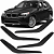 KIT Jogo Puxador Porta Bmw X1 2009 á 2015 Preto - Imagem 1