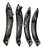 Kit Puxador Porta Bmw 320i 328i GT F34 2013 á 2017 Carbono - Imagem 2