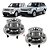 Par Cubo Roda Rolamento Dianteiro Discovery 3 e 4 2005 a 2016 - Imagem 1