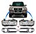 Kit Farol Milha Moldura Direita e Esquerda Pajero Full 2015 - Imagem 2