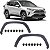 Par Friso Aplique Alargador Moldura Paralama Dianteiro Rav4 2020 2021 2022 - Imagem 1