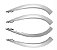 Kit Capa Puxador Porta Interna Bmw 320i 2013-2019 Prateado - Imagem 4