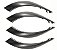 Kit Aplique Puxador Porta Interno Bmw 320 328i Sedan 2013 a 2019 Fibra Carbono - Imagem 2