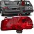 Lanterna Refletor Traseiro Esquerdo Peugeot 207 Sedan SW - Imagem 1