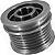Polia Roda Livre Alternador Sprinter 311 313 413 415 515 - Imagem 3