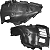 Parabarro Dianteiro Esquerdo Bmw F20 116i 118i 120i 2012 a 2015 Parte Frontal - Imagem 4