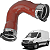 Mangueira Intercooler Turbina Sprinter 2.2 311 313 415 515 2013 a 2020 - Imagem 1