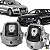 Par Coxim Hidráulico Motor C/Sensor S/Sensor A4 A5 A6 Q5 Q7 - Imagem 1
