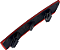 Lanterna Refletor Olho Gato Direito Parachoque Audi Q3 performance black 2020 a 2024 - Imagem 2