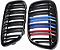 Par Grade Filete Duplo Três Cores Bmw X1 2016 a 2019 - Imagem 2