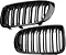 Par Grade Filete Duplo Black Piano Bmw X3 F25 X4 F26 2014 a 2018 - Imagem 2