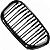Par Grade Dianteira 118i 120i 125i F20 2016 a 2019 Filete Duplo Black Piano - Imagem 7