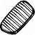 Par Grade Dianteira 118i 120i 125i F20 2016 a 2019 Filete Duplo Black Piano - Imagem 6