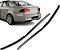 Par Friso Cromado Parachoque Traseiro Passat Sedan 2011 a 2014 - Imagem 1