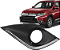 Grade Moldura Farol Milha Esquerdo Outlander 2016 2017 2018 - Imagem 1