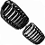 Par Grade Fielte Duplo Black Piano Bmw X5 F15 X6 F16 2014 a 2018 - Imagem 6
