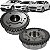 Par Polia Variável Comando Fusion Freelander 2 Evoque Discovery Sport Volvo 2.0 Turbo - Imagem 1