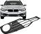 Grade Bmw 316i 320i 328i Moldura Farol Milha Direito  2012 a 2015 - Imagem 1