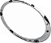Moldura Aro Cromado Farol Direito Mini Cooper S Clubman Roadster Coupe R55 R56 R57 R58 R59 2007 a 2015 - Imagem 2