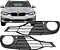 Par Grade Moldura Farol Milha Bmw 316i 320i 328i 2012 a 2015 - Imagem 1