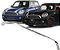 Friso Cromado Superior Parachoque Capo Mini Cooper R55 R56 R57 R58 R59 2009 a 2015 - Imagem 1