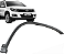 Moldura Friso Alargador Aplique Paralama Dianteiro Direito Tiguan R-Line 2009 a 2016 - Imagem 1