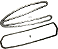 Kit Corrente Distribuição Motor C180 C200 E200 Clk200 Slk200 1.8 Kompressor 2000 á 2010 - Imagem 8