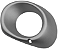 Moldura Outlander Grade Farol Milha Esquerdo  2014 2015 - Imagem 6