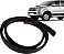 Friso Borracha Lateral Teto Esquerda Hilux Srv 2005 a 2015 - Imagem 1
