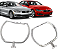 Acrílico Drl Angel Eyes Farol Direito Bmw 320i 328i 2013 a 2015 - Imagem 1