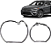 Acrílico Drl Angel Eyes Farol Esquerdo Bmw X1 F48 2016 a 2019 - Imagem 1