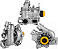 Bomba Agua Aluminio A3 A4 A5 A6 Q3 Q5 Tfsi Golf Jetta Fusca Passat Tiguan 2.0 Tsi Ea888 - Imagem 2