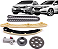 Kit Corrente Comando Distribuição Motor Civic Crv Hrv 1.8 2.0 2007/ - Imagem 1