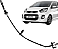 Cabo Embreagem Picanto 1.0 Flex 2012 a 2017 - Imagem 1