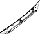 Friso Aplique Moldura Cromada Direita Parachoque L200 Triton 2025 2026 - Imagem 3